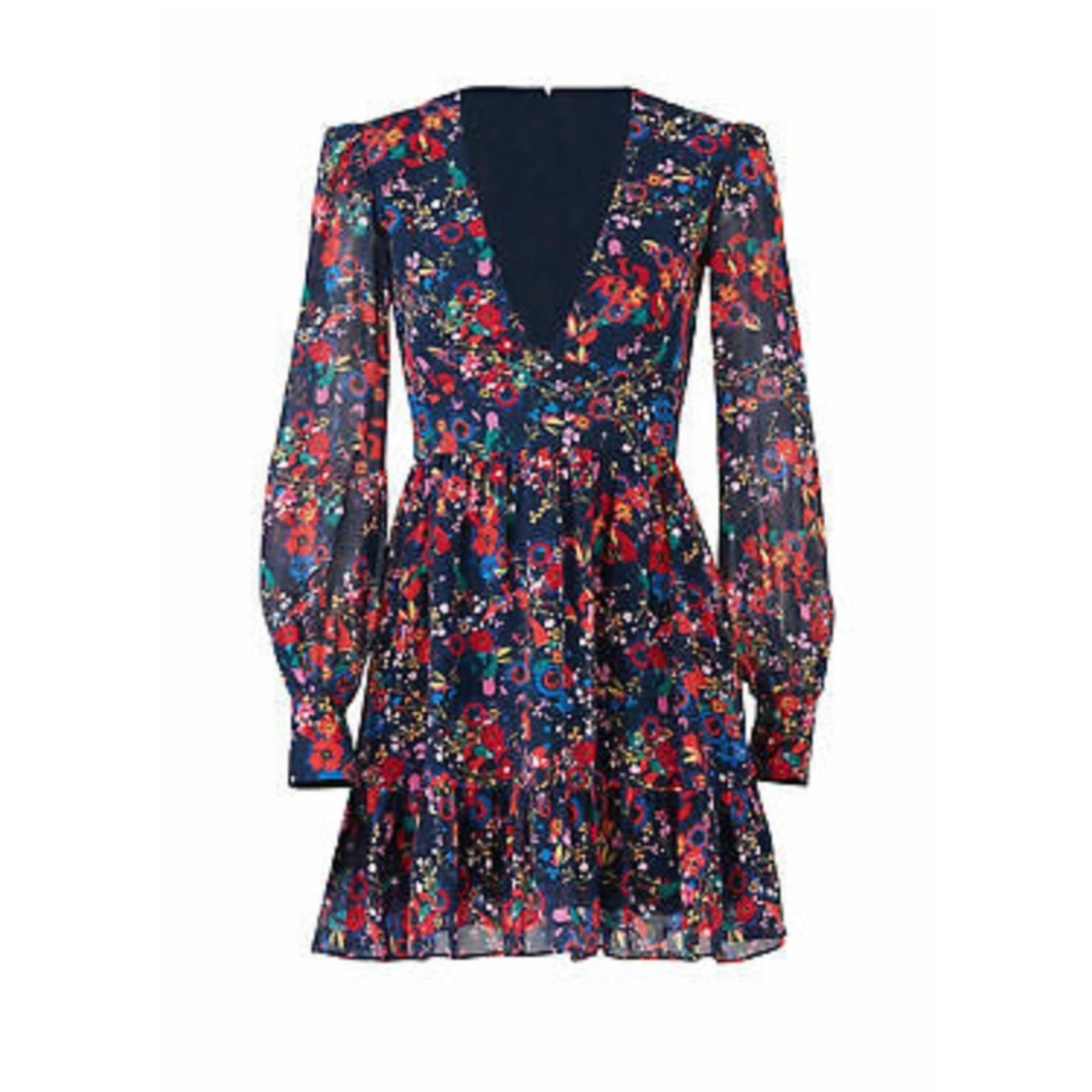 Saloni long sleeve dress, size 2